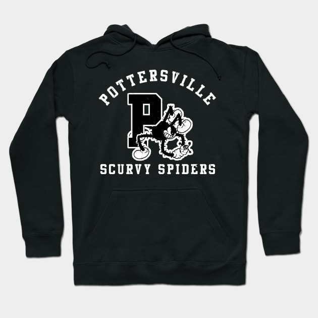 Pottersville Scurvy Spiders Hoodie by PopCultureShirts